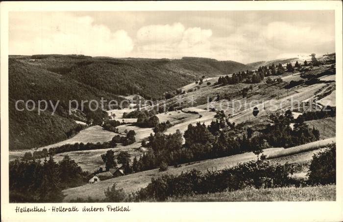 Hollerath Hellenthal Unteres Prethtal