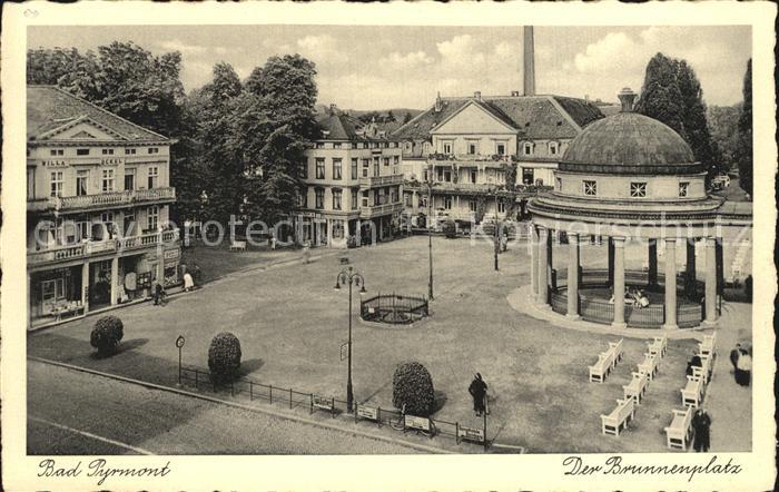 Bad Pyrmont Brunnenplatz Pavillon
