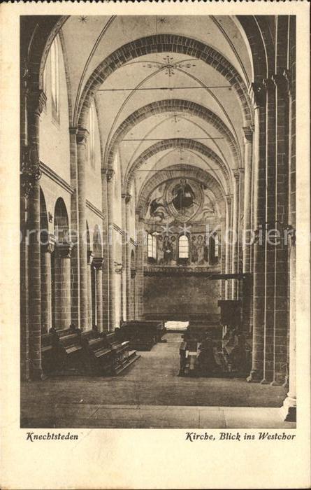 Knechtsteden Kirche Westchor