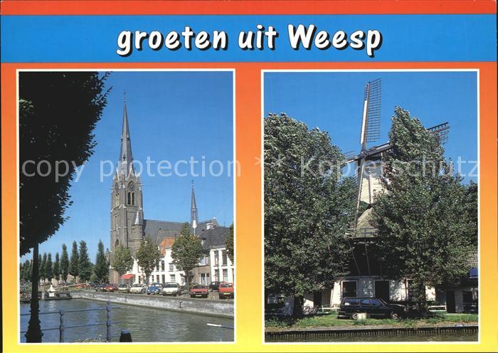 Weesp Kirche Windmuehle