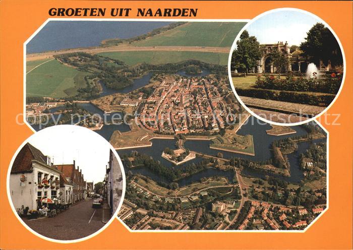 Naarden Fliegeraufnahme Park Strassenpartie