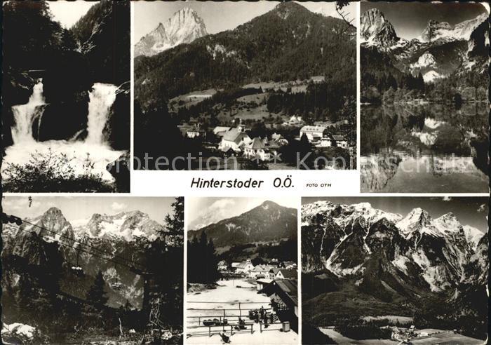 Hinterstoder Wasserfall Total See Seilbahn Felsmassiv