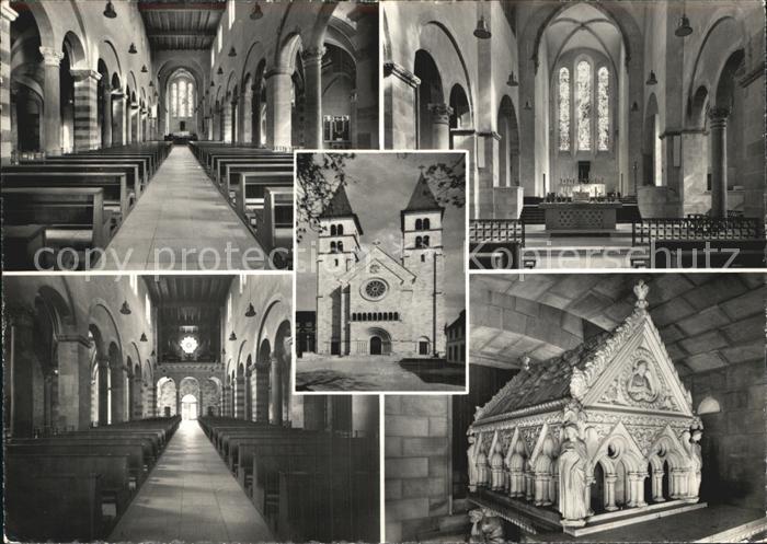 LUXEMBOURG  Luxemburg Kirche Inneres Details