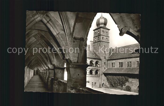Kulmbach Bayern Plassenburg Arkadengang