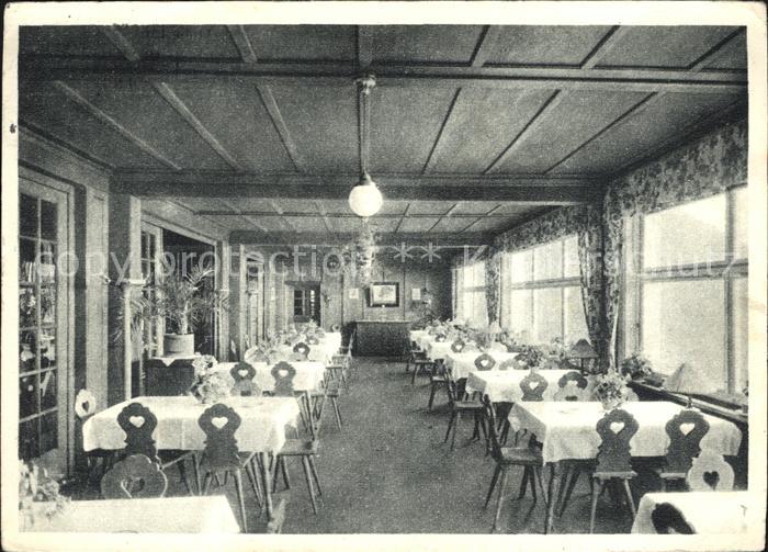 Schauinsland Berghotel Sauerer Speisesaal