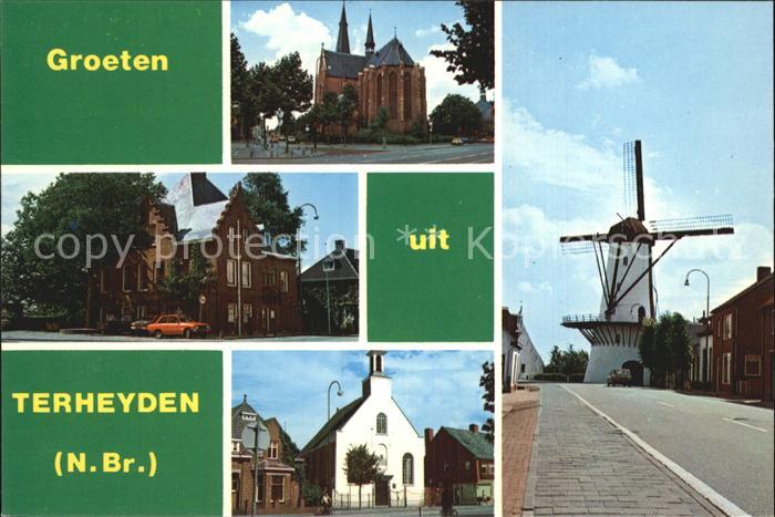 Terheijden Kirche Rathaus Muehle