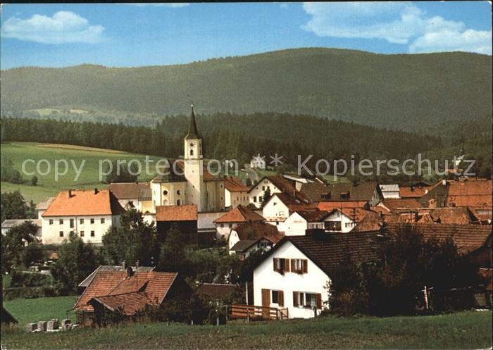 Bischofsmais Teilansicht Kirche