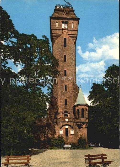 Marburg Lahn Gaststaette Spiegelslust Aussichtsturm