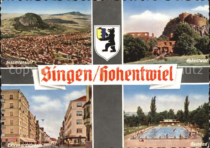 Singen Hohentwiel Total Hohentwiel Ekkehardstr Aachbad