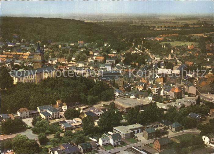 Kleve mit Schwanenburg Fliegeraufnahme