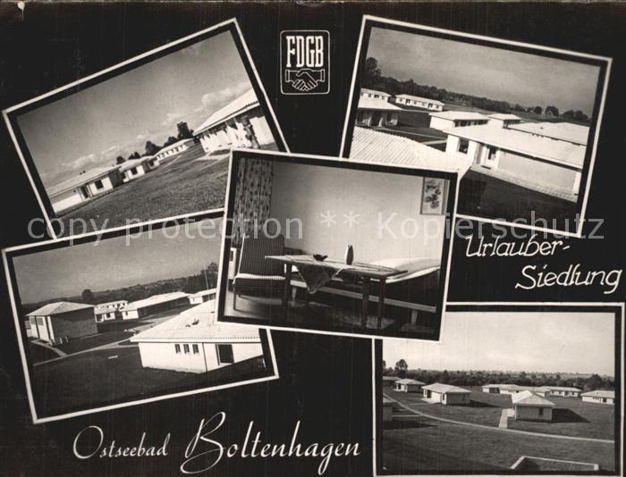 Boltenhagen Ostseebad Urlaubersiedlung Teilansichten