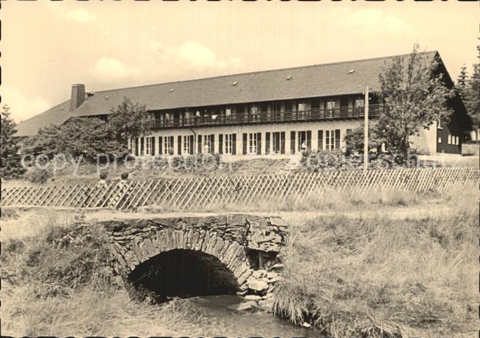 Hormersdorf Erzgebirge Jugendherberge Adolf Hennecke