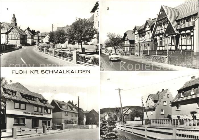Floh-Seligenthal Schmalkaldener Str Karl Marx Str Gasthaus zum goldenen Loewen S