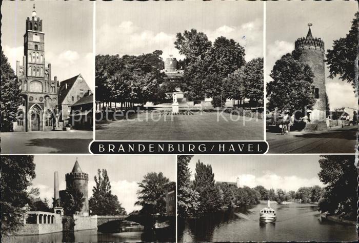 Brandenburg Havel Kirche Park Turm Havelpartie