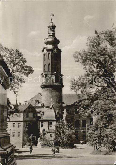 Weimar Thueringen Schloss mit Bastille