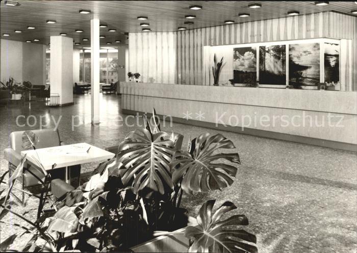 Klink Waren Erholungsheim Herbert Warnke Empfang