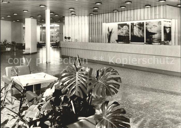 Klink Waren Erholungsheim Herbert Warnke Empfang