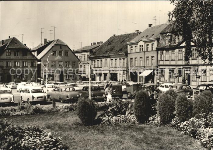Waren Mueritz Marktplatz
