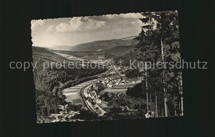 Sitzendorf Thueringen Panorama