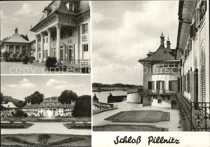 DRESDEN Elbe Schloss Pillnitz