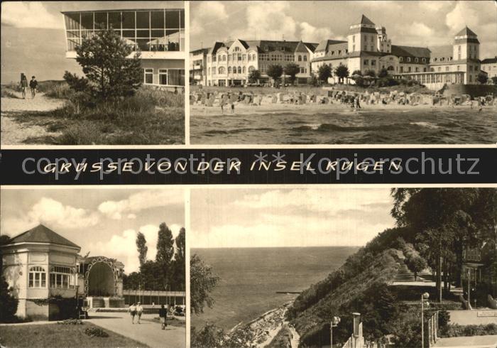 Insel Ruegen mit Baabe Binz Goehren Sellin