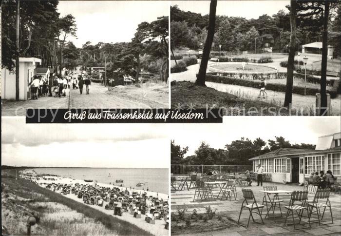Trassenheide Usedom Strand Restaurant Terrasse