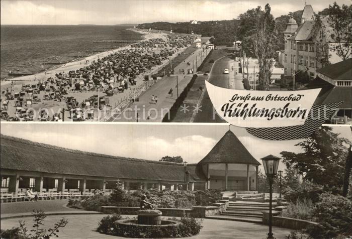 Kuehlungsborn Ostseebad Strand Promenade Park