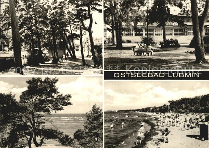 Lubmin Ostseebad Promenade Heim Adolf Diesterweg Seeblick Strand