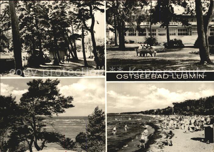 Lubmin Ostseebad Promenade Heim Adolf Diesterweg Seeblick Strand