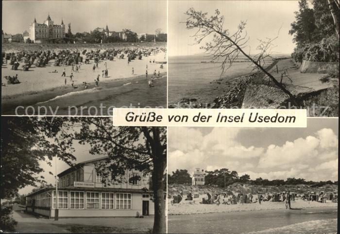 Zinnowitz Ostseebad Strand Koserow Ufermauer Zempin FDGB Heim Frieden Trassenhei