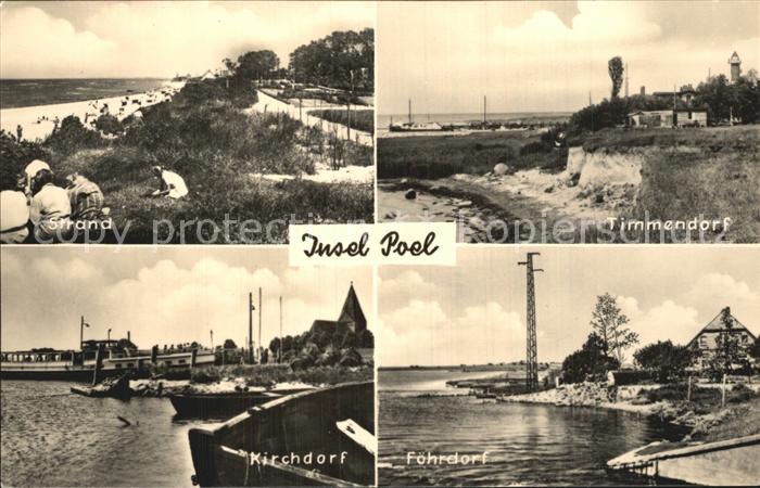 Insel Poel Strand Timmendorf Foehrdorf Kirchdorf