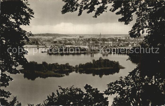 Feldberg Mecklenburg Blick vom Reiherberg