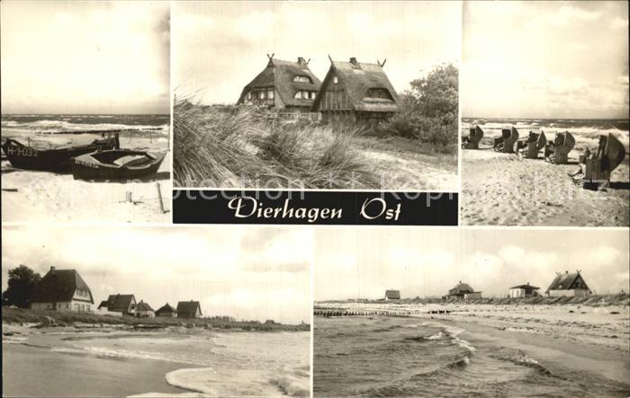 Dierhagen Ostseebad Strand Duenen