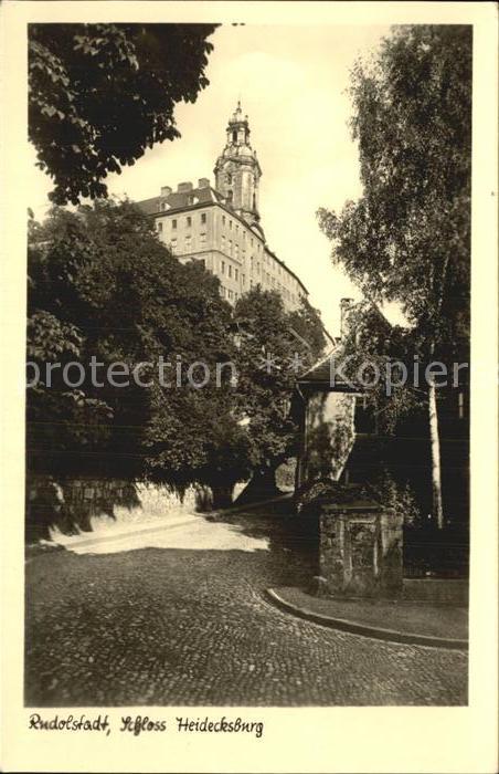 Rudolstadt Schloss Heidecksburg