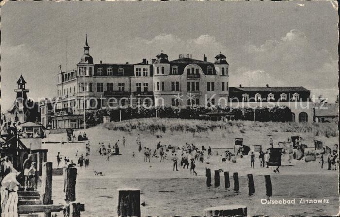 Zinnowitz Ostseebad Strandleben Hotel