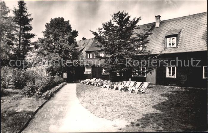 Gruenheide Vogtland FDGB Kindererholungsheim Freundschaft Handabzug