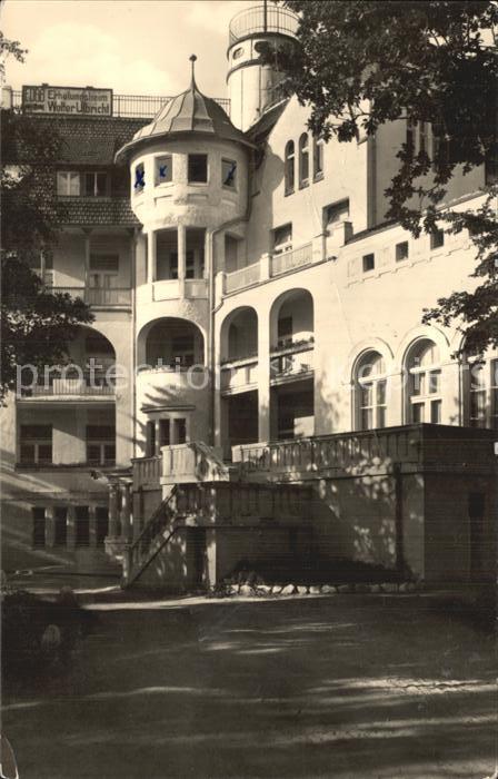 Koserow Ostseebad Usedom FDGB Heim Walter Ulbricht