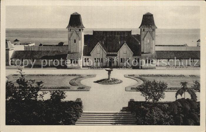 Heringsdorf Ostseebad Usedom Kuranlagen mit Seesicht