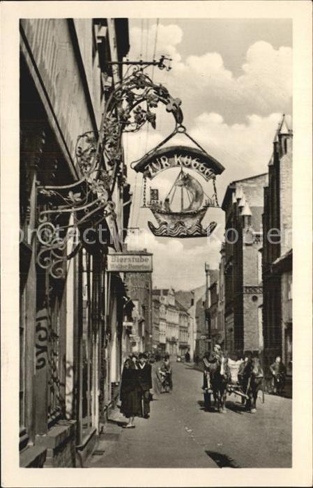 Stralsund Mecklenburg Vorpommern Gasthaus zur Kogge