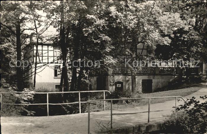 Eisenberg Thueringen HOG Naupoldsmuehle im Muehltal