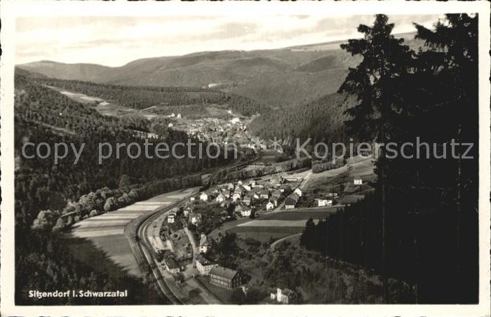 Sitzendorf Thueringen Panorama