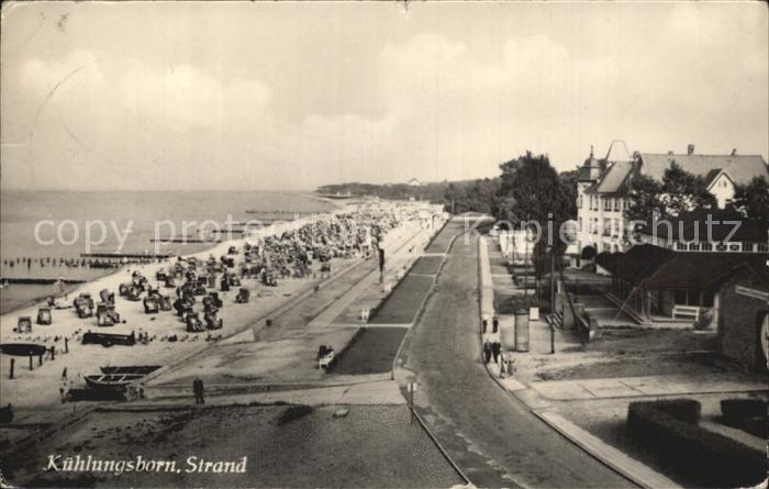 Kuehlungsborn Ostseebad Strand Promenade