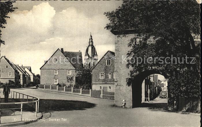 Brilon Hochsauerlandkreis NRW Derker Tor