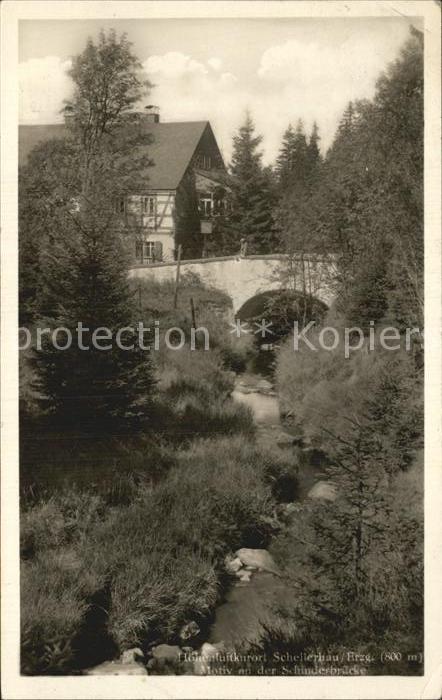 Schellerhau Motiv an der Schinderbruecke