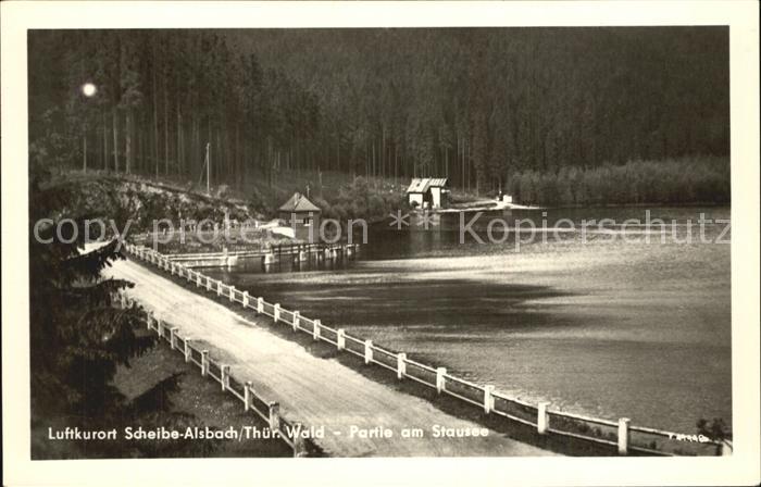 Scheibe-Alsbach Partie am Stausee Luftkurort
