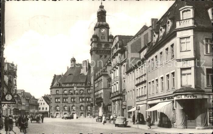 Doebeln Roter Platz Rathaus
