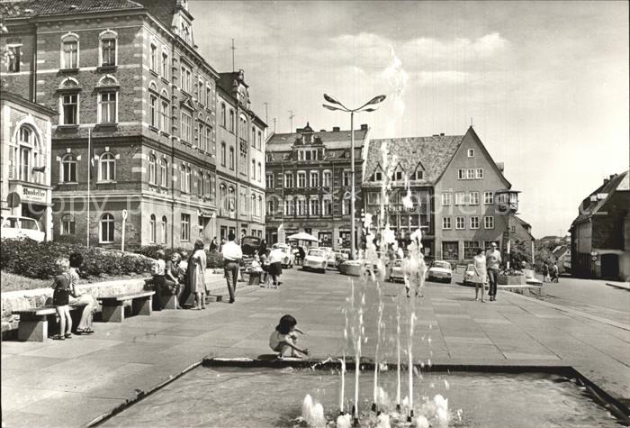 Stollberg Erzgebirge Markt Wasserspiele