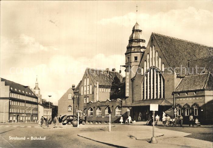 Stralsund Mecklenburg Vorpommern Bahnhof