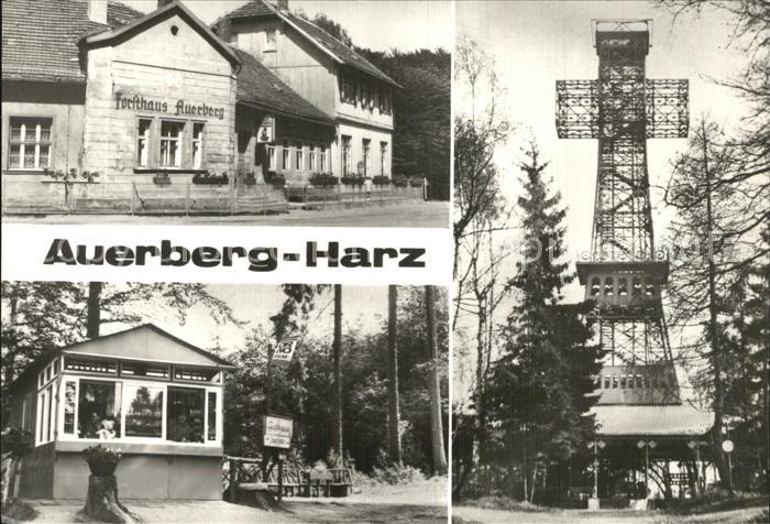 Stolberg Harz Gaststaette Auerberg Forsthaus Kiosk Josephskreuz