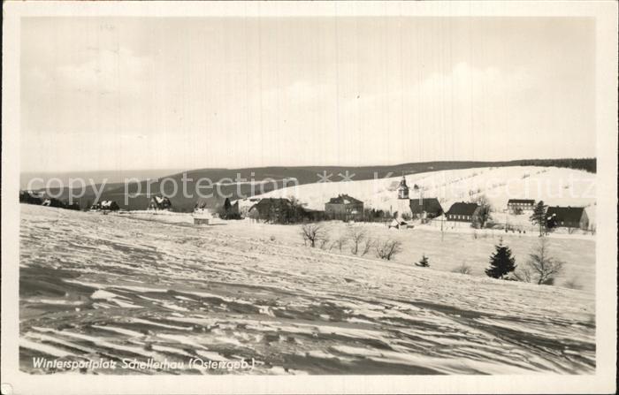 Schellerhau Winterpanorama